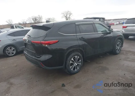 2021 Toyota Highlander Xle из США, поврежденный, VIN 5TDGZRBH7MS143543
